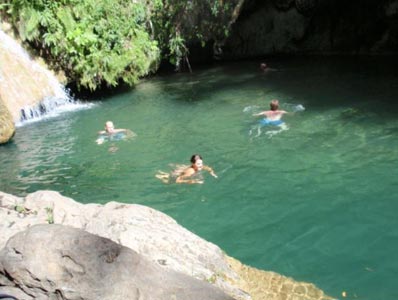 Excursion El Pilon baignade